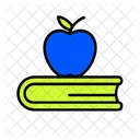 Apple Educacion Aprendizaje Icono