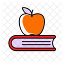 Apple Educacion Aprendizaje Icono