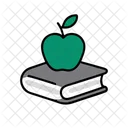 Apple Educacion Aprendizaje Icono