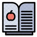 Libro de manzana  Icono