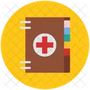 Medico Libro Folleto Icono