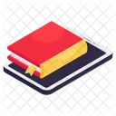 Libro Movil Libro Electronico Libro Digital Icon