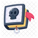 Libro De Terror Libro Pirata Manual Icono