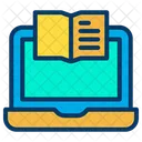 Libro per laptop  Icon