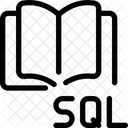 Libro Sql Libro De Base De Datos Sql Icono