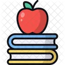 Libros Apple Fruta Icon