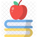 Libros Apple Fruta Icon