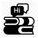 Libros De Vocabulario Libros De Glosarios Diccionarios Icono