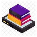 Libros Moviles Libros Electronicos Libros Digitales Icon