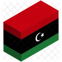 Flag Country Libya Icon