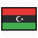 Libya International Global Icon