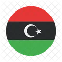 Libya International Global Icon