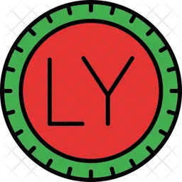 Libya Dial Code  Icon