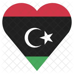 Libyen Flag Symbol