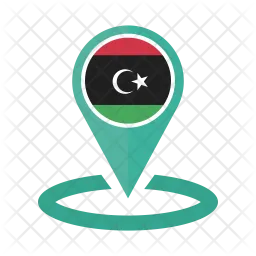 Libyen Flag Symbol