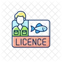 Pesca Licenca Pesca Ícone