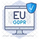 Licença GDPR  Ícone