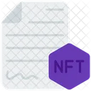 Licença nft  Ícone