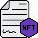 Licença nft  Ícone