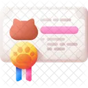 Licencia Certificado Documento Icono