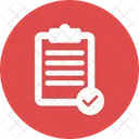 Lista Aprobada Lista Verificada Lista De Productos Icon
