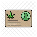Identificacion Marihuana Cannabis Icono