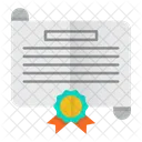License Agreement Certificate Icon