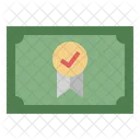 License Certification Verified Icon