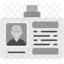 License Id Identity Icon