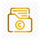 License Document Copywriting Icon