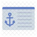 License Document Id Card Icon