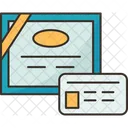 License Permits Certificate Icon
