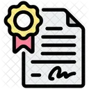 License Agreement Contract Terms Icon