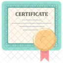License Certificate License Certificate Icon