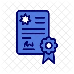 License Certificate  Icon