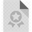 License Grey File Folder Icon