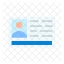 License Certificate Document Icon