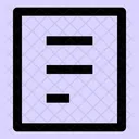 License Certificate Document Icon