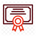 License Certificate Document Icon