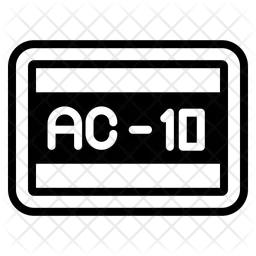 License plate  Icon