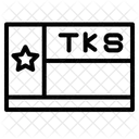License Plate Building Connection Icon
