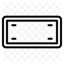 License Plate Icon
