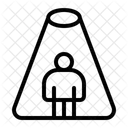 Licht Dunkelheit Zeitportal Symbol