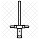 Lichtschwert Schwert Kriegswerkzeug Symbol