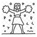 Líder de torcida  Ícone