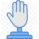 Liderazgo Mano Puno Icon