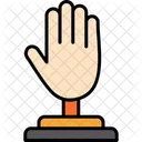 Liderazgo Mano Puno Icon