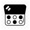 Lidschatten-Palette  Symbol