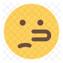 Lie Lying Smiley Icon