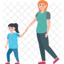 Mutter Tochter Mutter Kind Mutterliebe Symbol